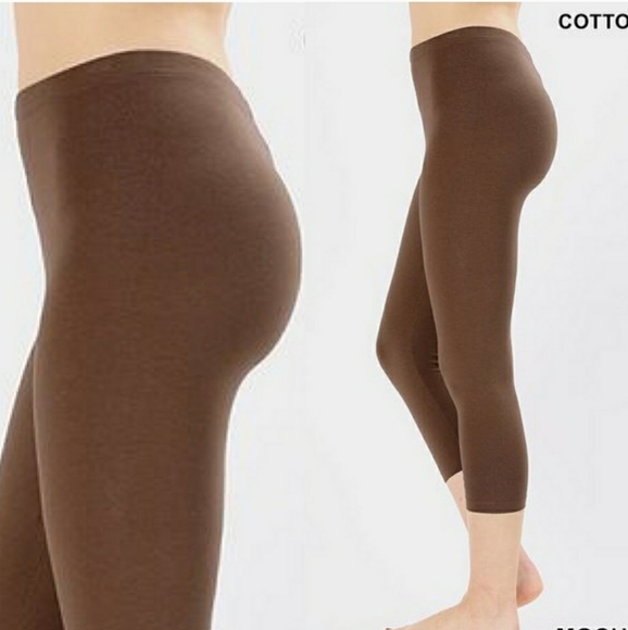 ZENANA OUTFITTERS Mocha tan cut out design leggings Small/Medium - Picture 3 of 4